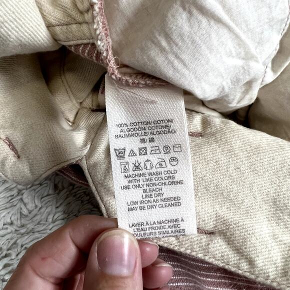 Free People Rumors Harem High Waist Belted Tie at Waist Pants Boho Cotton Mauve - Picture 7 of 13